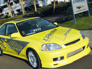 Honda Civic Spoiler - Front - GReddy - Si - `99-`00 Honda Civic Spoiler - Front - GReddy - Si - `99-`00